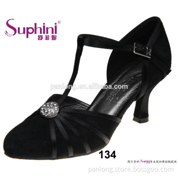 2015 woman new style ballroom shoes sheepskin leather modern shoes
